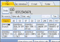 Ilustracja ekranu panela operacyjnego