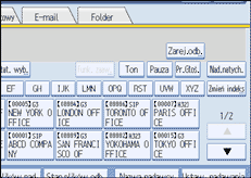 Ilustracja ekranu panela operacyjnego