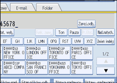 Ilustracja ekranu panela operacyjnego