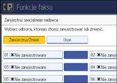 Ilustracja ekranu panela operacyjnego