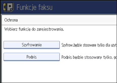 Ilustracja ekranu panela operacyjnego
