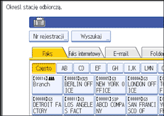 Ilustracja ekranu panela operacyjnego