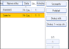 Ilustracja ekranu panela operacyjnego