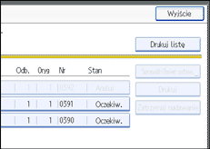 Ilustracja ekranu panela operacyjnego
