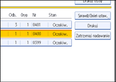 Ilustracja ekranu panela operacyjnego