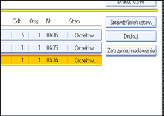Ilustracja ekranu panela operacyjnego