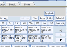 Ilustracja ekranu panela operacyjnego