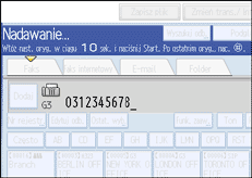 Ilustracja ekranu panela operacyjnego