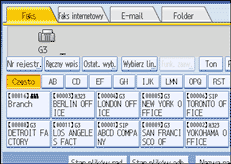 Ilustracja ekranu panela operacyjnego