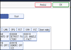 Ilustracja ekranu panela operacyjnego
