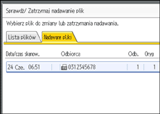 Ilustracja ekranu panela operacyjnego