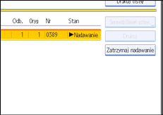 Ilustracja ekranu panela operacyjnego