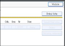 Ilustracja ekranu panela operacyjnego