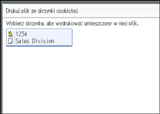 Ilustracja ekranu panela operacyjnego