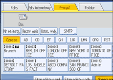 Ilustracja ekranu panela operacyjnego