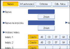 Ilustracja ekranu panela operacyjnego