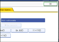 Ilustracja ekranu panela operacyjnego