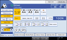 Ilustracja przedstawia ekran panela operacyjnego