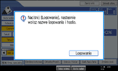Ilustracja przedstawia ekran panela operacyjnego