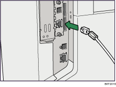 Ilustracja przedstawiajca podczanie kabla Ethernet