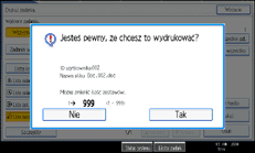Ilustracja ekranu panela operacyjnego