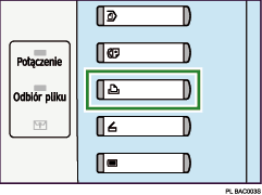 Ilustracja przycisku drukarki