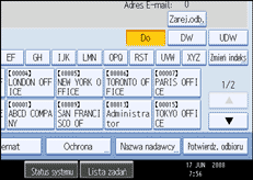 Ilustracja ekranu panelu operacyjnego