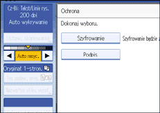 Ilustracja ekranu panelu operacyjnego