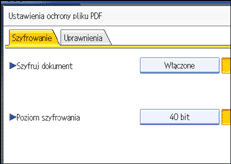 Ilustracja ekranu panelu operacyjnego