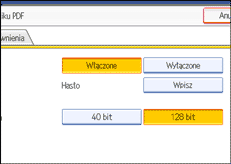 Ilustracja ekranu panelu operacyjnego