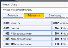 Ilustracja ekranu panelu operacyjnego