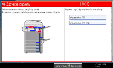 Ilustracja ekranu panela operacyjnego