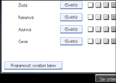 Ilustrace displeje ovl&aacute;dac&iacute;ho panelu