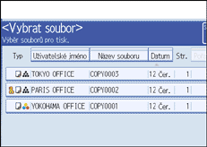 Ilustrace displeje ovl&aacute;dac&iacute;ho panelu