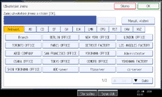 Ilustrace displeje ovládacího panelu