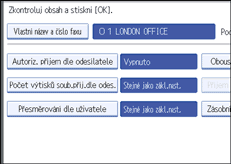 Ilustrace displeje ovl&aacute;dac&iacute;ho panelu