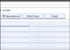 Ilustrace displeje ovl&aacute;dac&iacute;ho panelu
