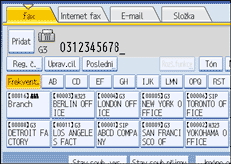Ilustrace displeje ovl&aacute;dac&iacute;ho panelu