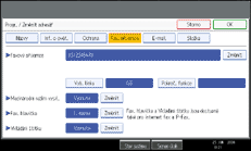 Ilustrace displeje ovl&aacute;dac&iacute;ho panelu