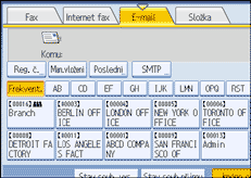 Ilustrace displeje ovl&aacute;dac&iacute;ho panelu