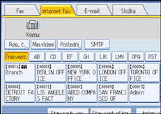 Ilustrace displeje ovl&aacute;dac&iacute;ho panelu