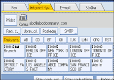 Ilustrace displeje ovl&aacute;dac&iacute;ho panelu