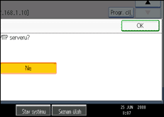 Ilustrace displeje ovl&aacute;dac&iacute;ho panelu