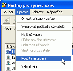 Obr&aacute;zek obrazovky aplikace