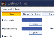 Obr&aacute;zek displeje ovl&aacute;dac&iacute;ho panelu