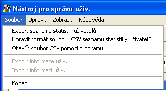 Obr&aacute;zek obrazovky aplikace