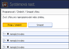 Obr&aacute;zek displeje ovl&aacute;dac&iacute;ho panelu