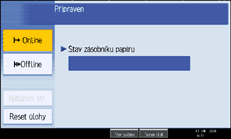 Ilustrace obrazovky ovl&aacute;dac&iacute;ho panelu