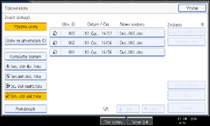 Ilustrace obrazovky ovl&aacute;dac&iacute;ho panelu