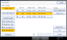 Ilustrace obrazovky ovl&aacute;dac&iacute;ho panelu